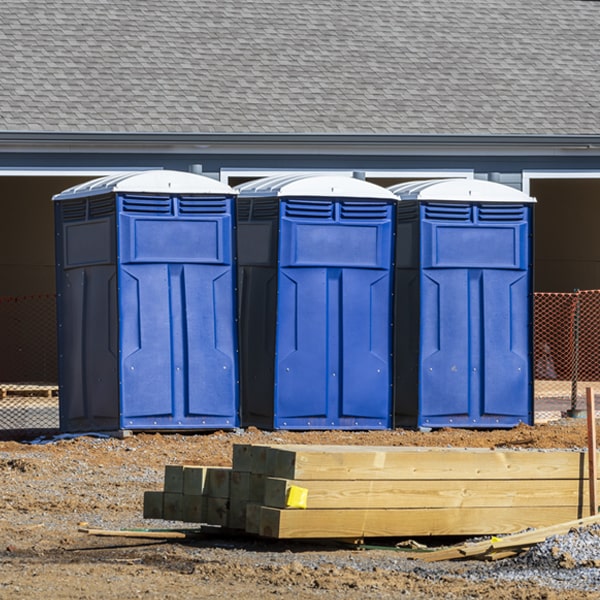 are there any restrictions on where i can place the portable restrooms during my rental period in Trevorton Pennsylvania